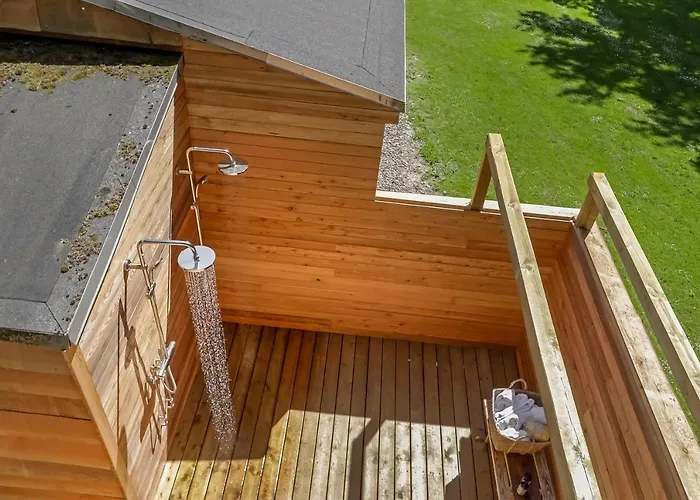 Jagthytten Skjoldemose בית נופש